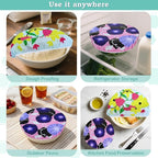 2 Large Reusable Beeswax Bowl Covers - Image 7