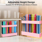9.5” Large Acrylic Straw Holder - Image 2