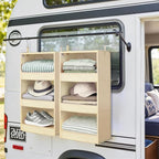 GRANNY SAYS 3 Shelf Hanging Closet Organizers and Storage, Collapsible Closet - Image 8