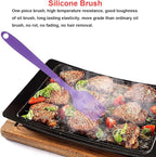 Silicone Spatulas Set, Rubber Spoon Spatula Heat Resistant Spoonula One Piece - Image 4