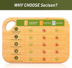 2 Pack Small Bamboo Wood Cutting Board - Image 8