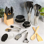 Gibson Home 95 Piece Kitchen in a Box Pots and Pans Cookware, Plates and Bowls - Image 4