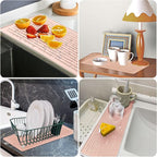 GeeRic Dish Drying Mats, Heat-resistant Silicone Mat - Image 6