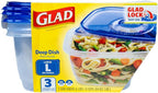 Glad GladWare Deep Dish Food Storage Containers - Image 2