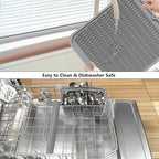 ZLR 2 Pcs Large Silicone Dish Drying Mat - Image 8