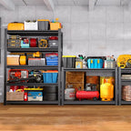 Garage Shelving-3000 lbs 5 Tier Storage Shelves, Adjustable Heavy Duty Metal - Image 2
