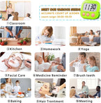 Timer for Kids Teachers Digital Kitchen Timers for Cooking Large Magnetic - Image 3