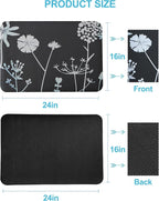 Dish Drying Mat for Kitchen Counter, Hide Stain Anti Absorbent for Kitchen - Image 7