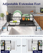 Kitsure Extendable Dish Drying Rack - Image 3
