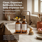 MaisoNovo Glass Dish Soap Dispenser - Image 2
