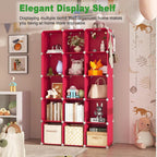 C&AHOME Cube Storage Organizer, 16-Cube Shelves Units, Plastic Storage Cubes - Image 5