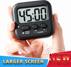 Antonki 2 Pack Digital Timer for Kids, Magnetic Countdown Kitchen Timers for - Image 4
