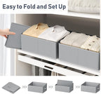 DIMJ Closet Storage Bins 6 Pack - Image 4