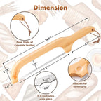 Bread Knife for Homemade Bread, 14.5" Wooden Sourdough Bread Knife, Sourdough - Image 5