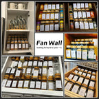 DIMBRAH Spice Jars with Label 24Pcs, Seasoning Containers, Glass Spice Jars - Image 7