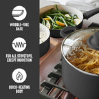 GreenLife 8 Piece Nonstick Cookware Set, Non-Toxic PFAS-Free Ceramic Pots & Pans - Image 4