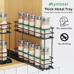 Mystozer Pull Out Spice Rack Organizer - Image 7