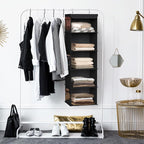 Simple Houseware 5 Shelf Hanging Closet Organizer - Image 5