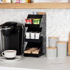 Mind Reader Coffee Tea Utensil and Condiment Station, Countertop Organizer - Image 2