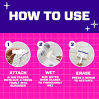 Mr. Clean Magic Eraser Shower & Tub Scrubber, Bathroom Cleaner, All in One - Image 10