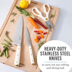 Martha Stewart Knife Block Set 16-Piece - Image 4