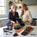 Mueller Pro-Series 10-in-1, 8 Blade Vegetable Chopper, Mandoline Slicer - Image 9