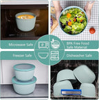 BoxedHome Mixing Bowls with Lids - Image 6