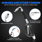 Pneumatic Oil Gun Dispenser, Oil Control Valve Nozzle 1/2-Inch NPT Inlet - Image 2