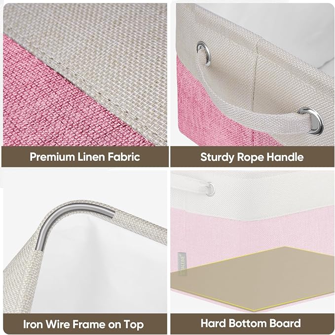 BALEINE 2 Pack Fabric Closet Storage Bins - Image 9