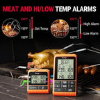 TempPro TP829 1000ft Wireless Meat Thermometer Digital - Image 7