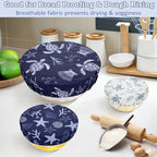 5-Size Reusable Beeswax Bowl Covers - Image 4