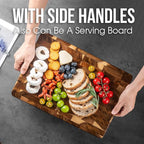 James.F Wood Cutting Board for Kitchen - Image 3