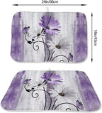 Floral Dish Drying Mat 18x24 Inches - Image 6