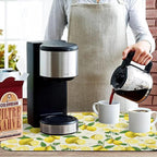Kitchen Countertop Dish Drying Mat, Super Absorbent Coffee Bar Mat - Image 8