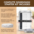 Master Baker Sourdough Starter Kit, All-Inclusive Set - Image 6