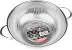 Chef Craft Select Microperforated Colander, 2.5 quart, Stainless Steel - Image 2