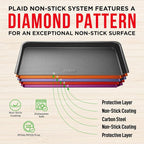 Bakeware Set – 8 Piece – Non-Stick Professional Home Bakeware – Multi Sized - Image 5