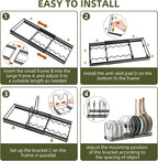 ROOHUA Pot Rack -Expandable Pan Organizer - Image 7