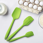 Silicone Spatula 3‑Piece Set Heat Resistant 600°F Non‑Stick Rubber Spatulas - Image 4
