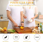 Tosewever 2 Pack Adjustable Bib Apron, Waterdrop Resistant Aprons - Image 2