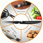 2-Piece Heavy Duty Kitchen Scissors Professional Stainless Steel Meat & Poultry - Image 7