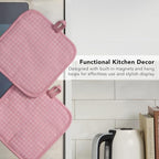 KITCHENAID Gourmet Series Gridlines Pot Holders 2-Pack Set, Heat Resistant up - Image 6