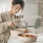 CAROTE 19pcs Pots and Pans Set Non Stick, Nonstick Cookware Set Detachable - Image 8