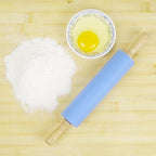 Silicone Rolling Pin for Baking Non-stick Rolling Pin Dough Roller Wooden - Image 2