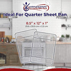 KITCHENATICS Small Quarter Sheet Cooling Rack - Image 5