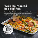 New Star Foodservice Commercial-Grade 18-Gauge Aluminum Sheet Pan/Bun Pan - Image 6