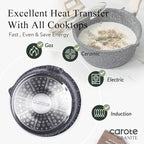 CAROTE 1.5Qt & 3.0Qt Sauce Pan Sets - Image 5