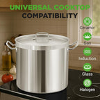 NutriChef Stainless Steel Stock Pot - Image 7