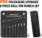 BESTNULE 8 Piece Roll Pin Punch Set, Pin Punch Set, Punch Tools - Image 8