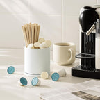 D'vine Dev 360° Rotating Utensil Holder – 5" Kitchen Utensil Crock - Image 5